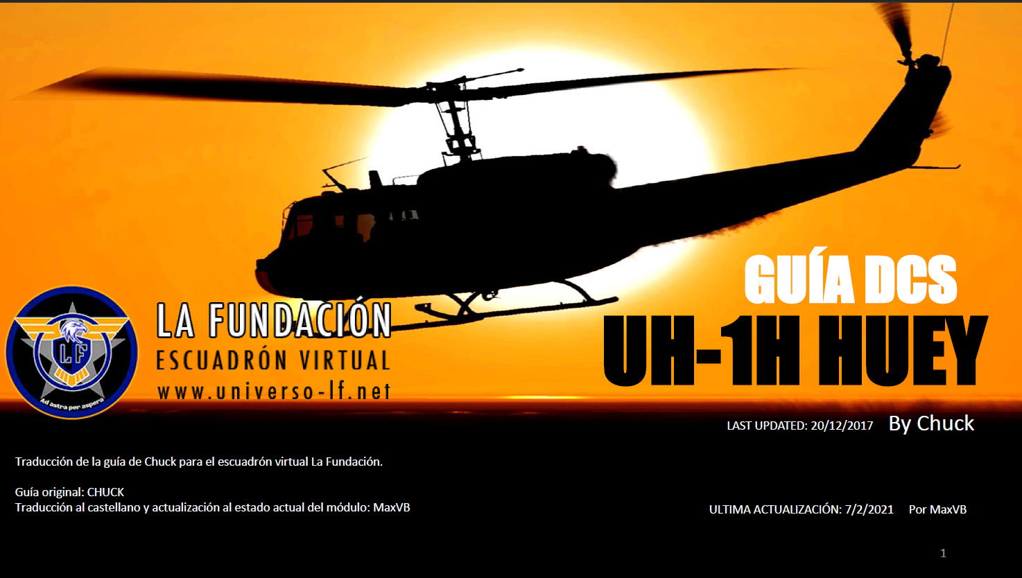 Más información sobre "Traducción al Español de la Guía de Chuck del UH-1H"